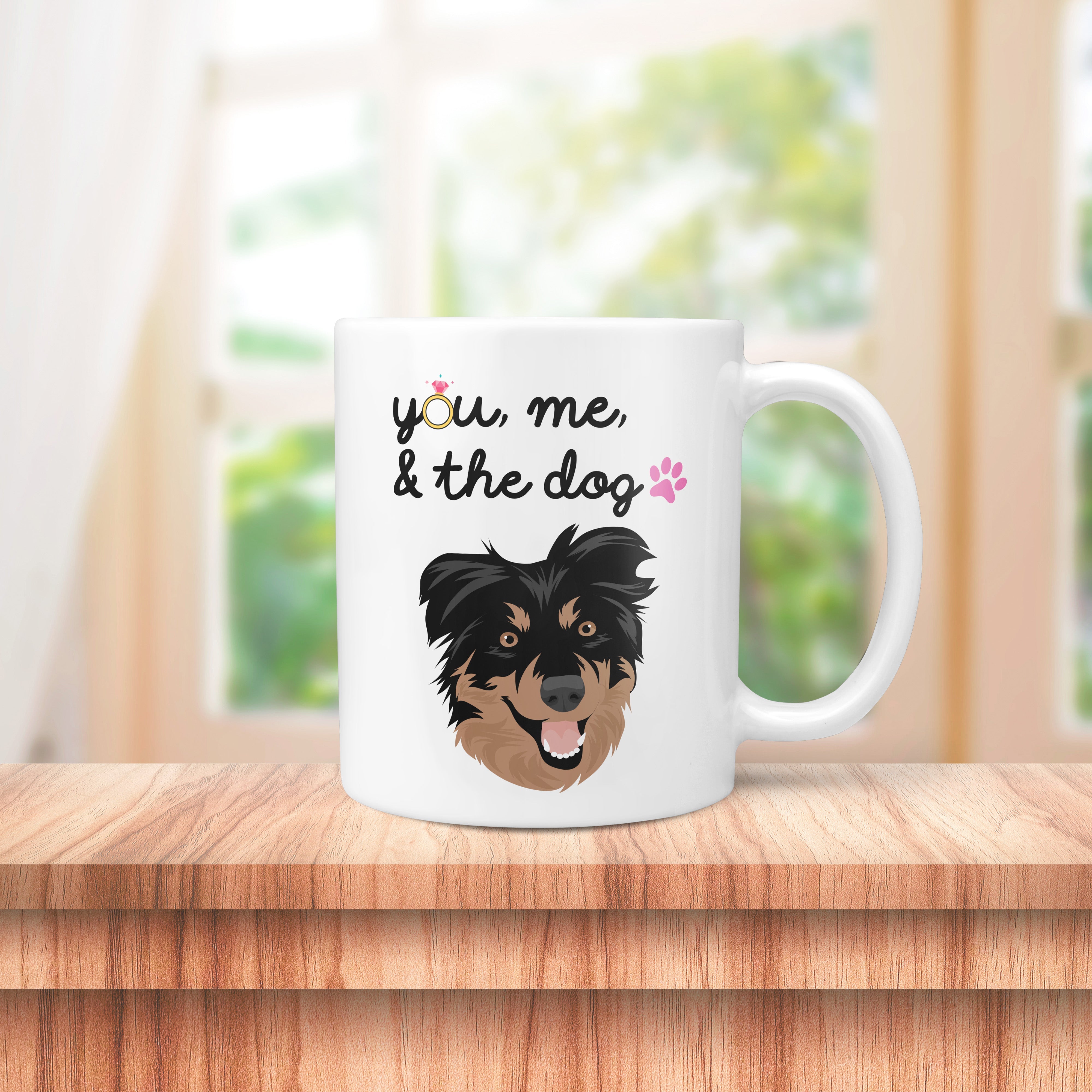 Custom Dog Wedding Mug CTNM0014