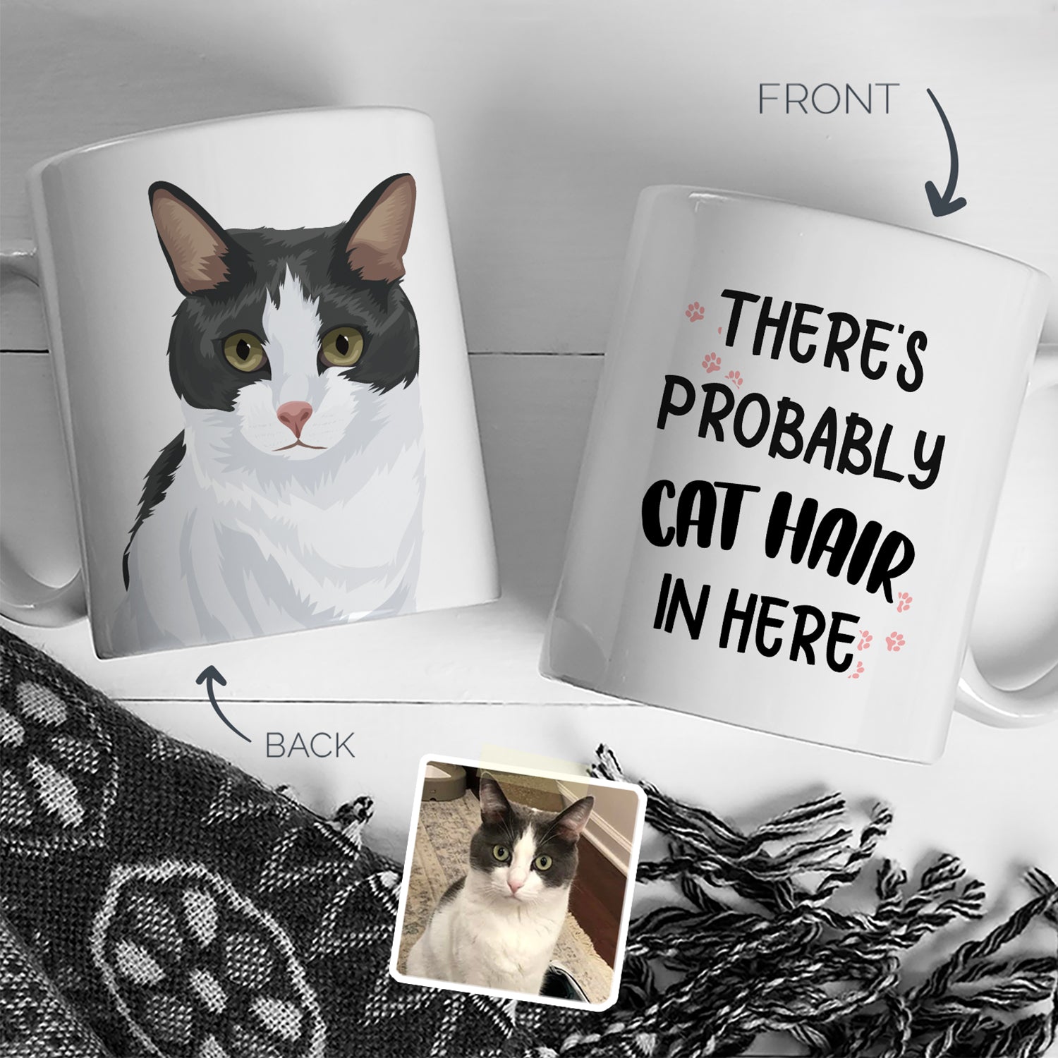 Personalized Cat Mug CTNM0012