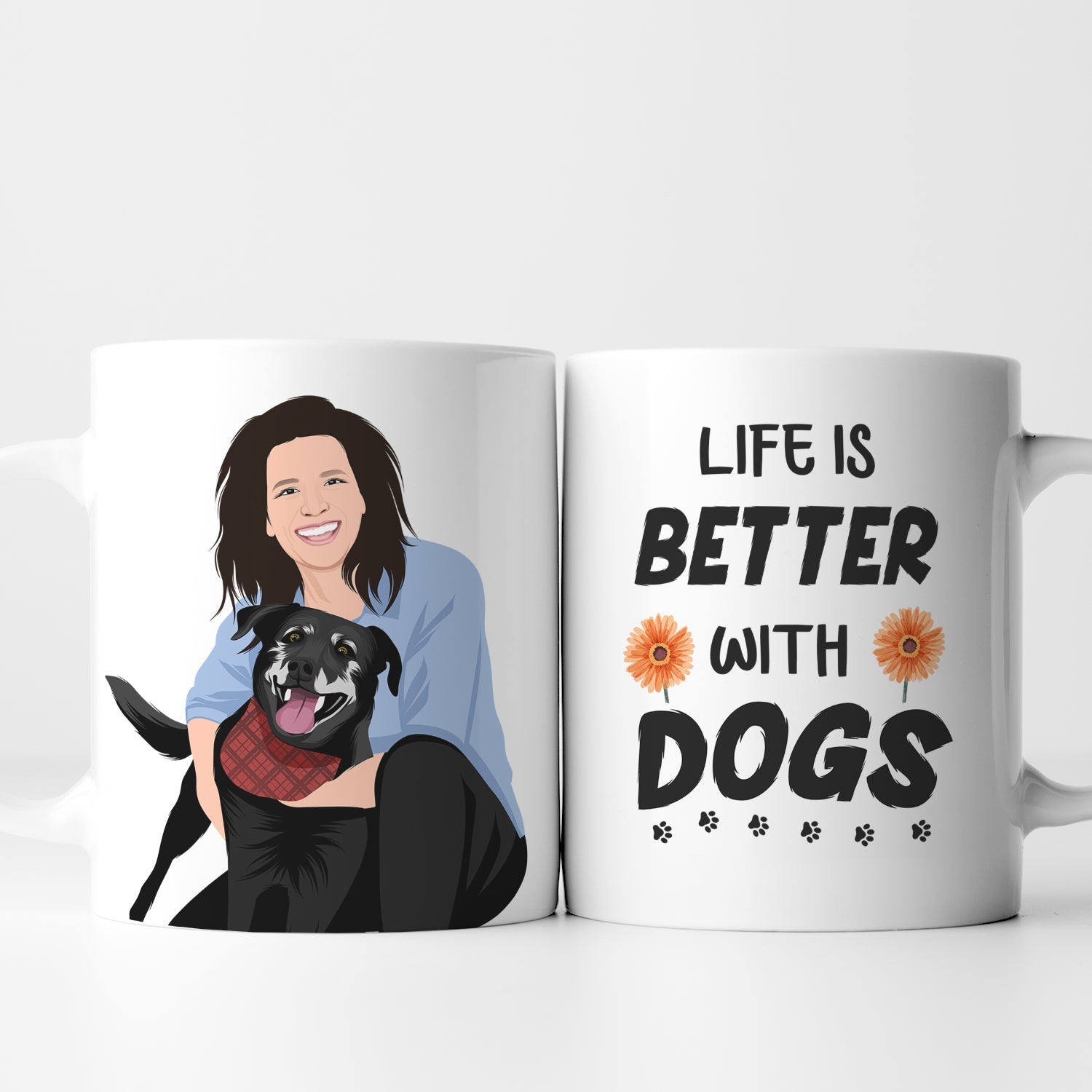 Personalized Dogs Mug