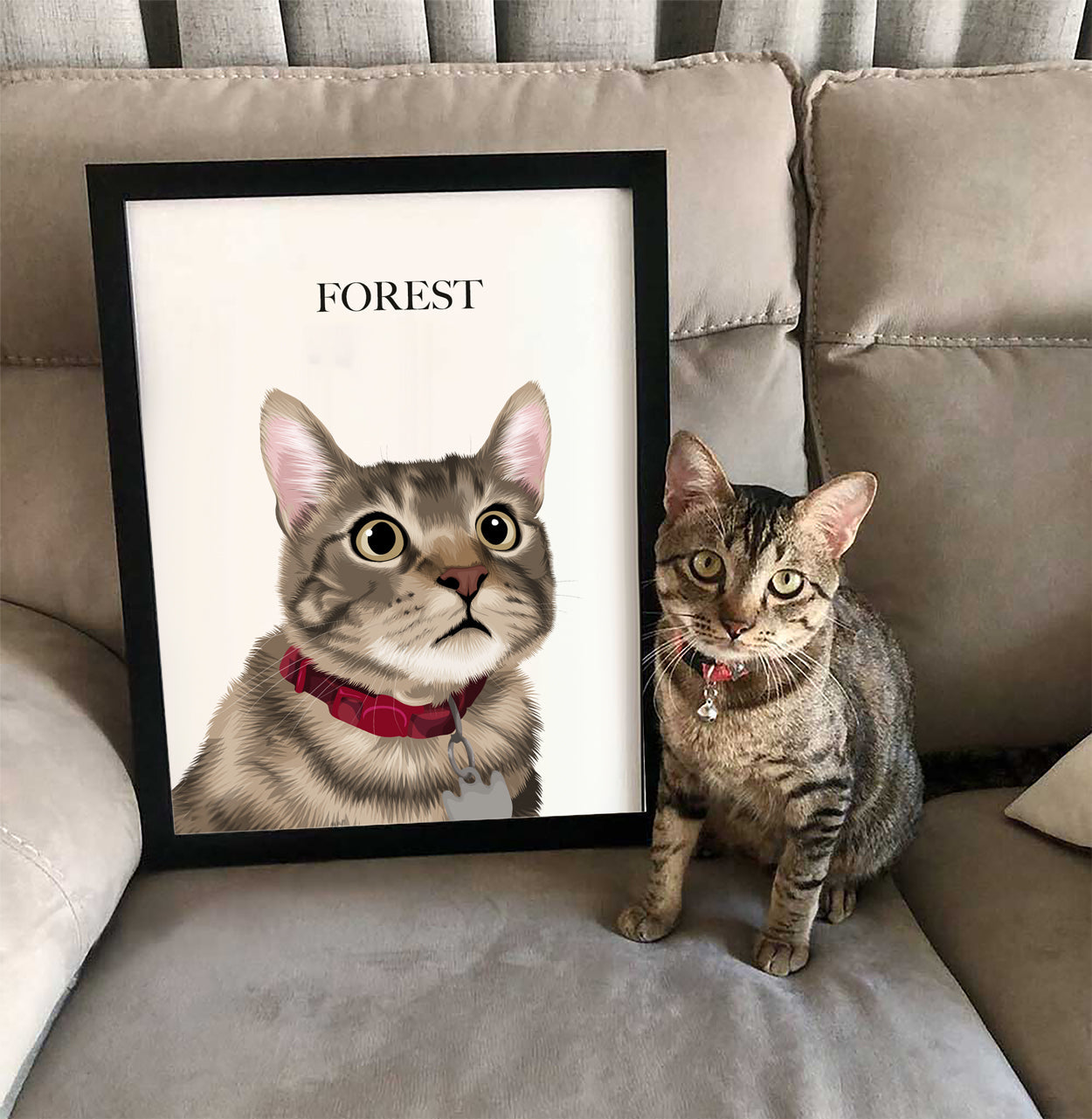 Custom Cat Portrait CTN0009
