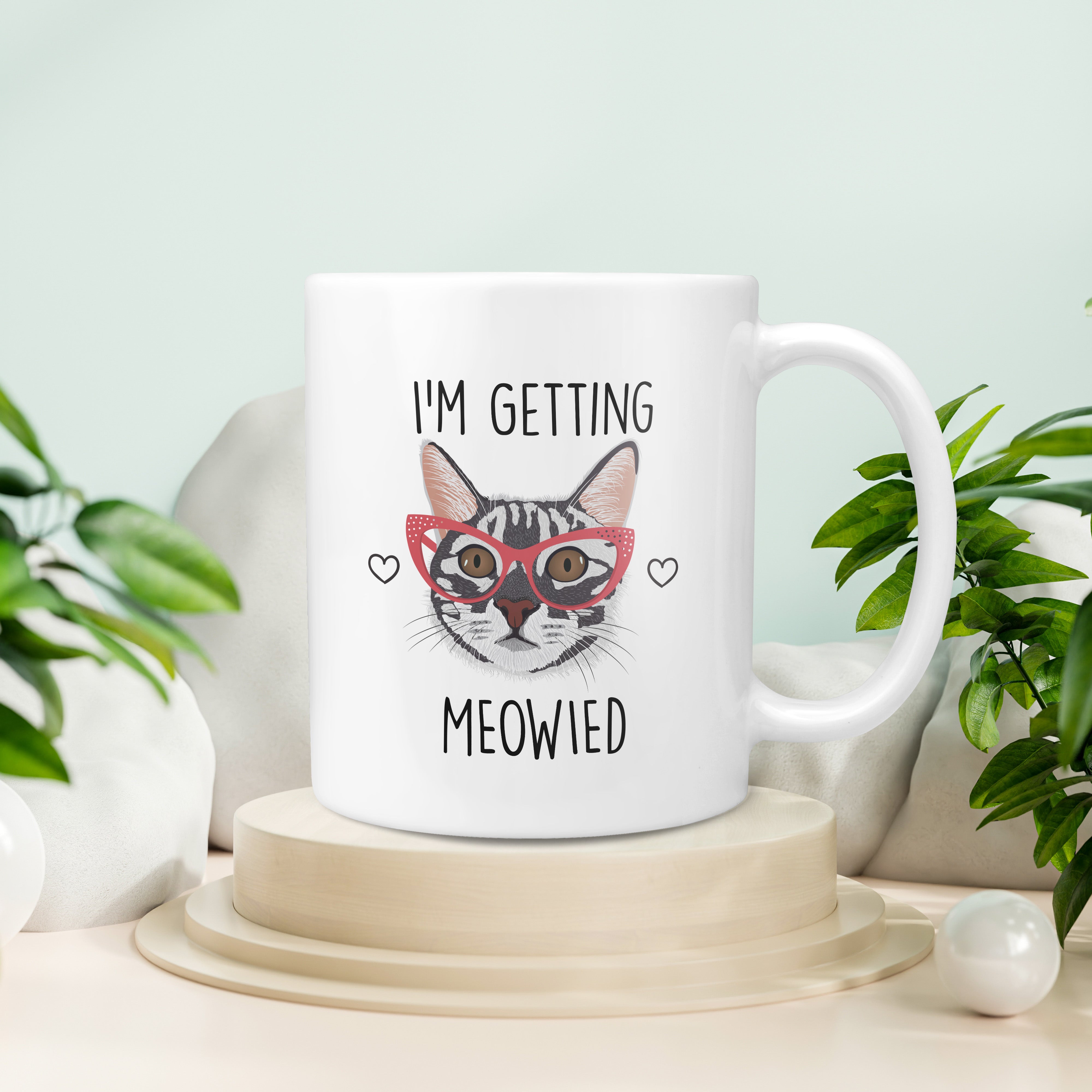 Custom Cat Wedding Mug CTNM0004