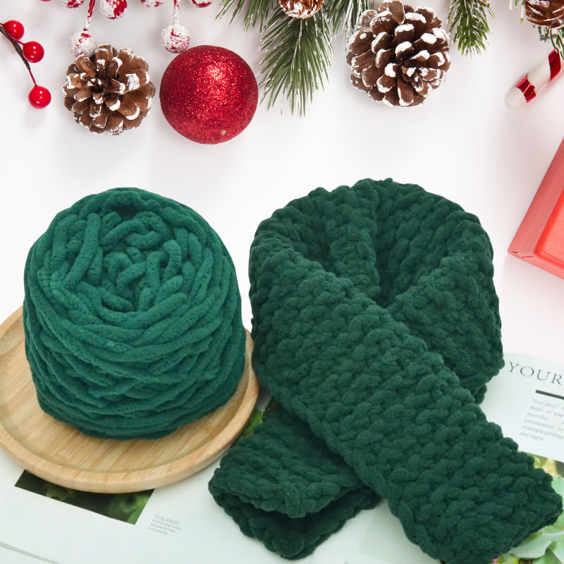 Christmas Scarf Knitting Kit For Beginner