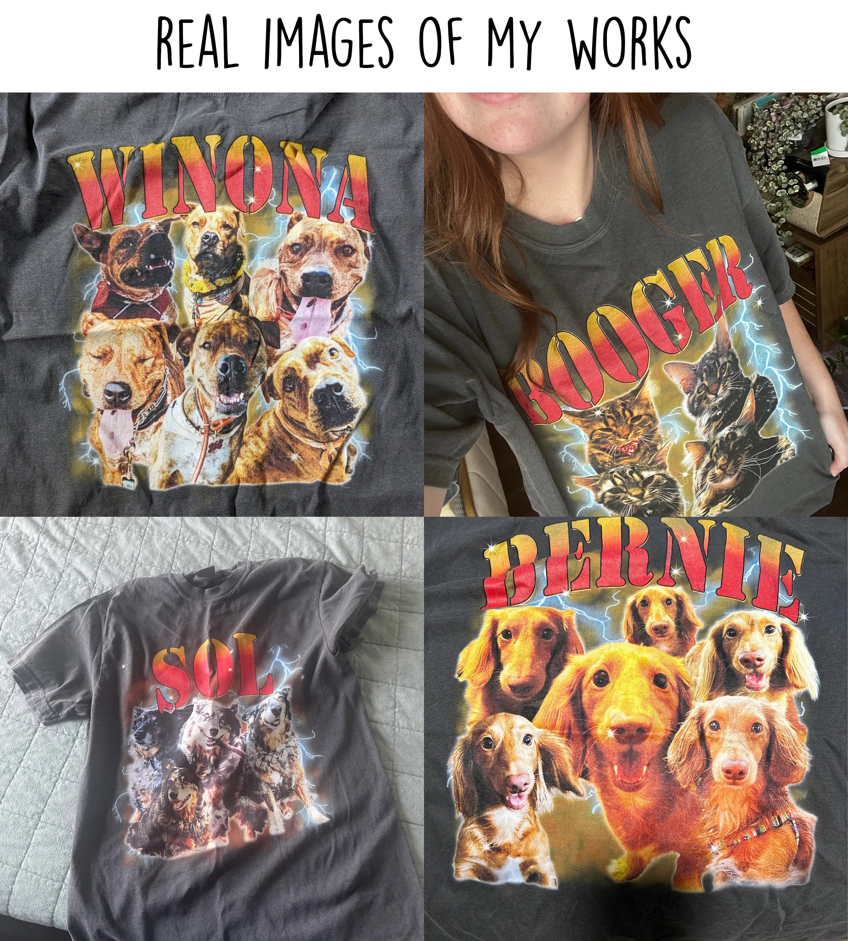 Custom Dog TShirt, Retro Dog Shirt, Personalized Pet Shirt, Sweatshirt, Hoodie