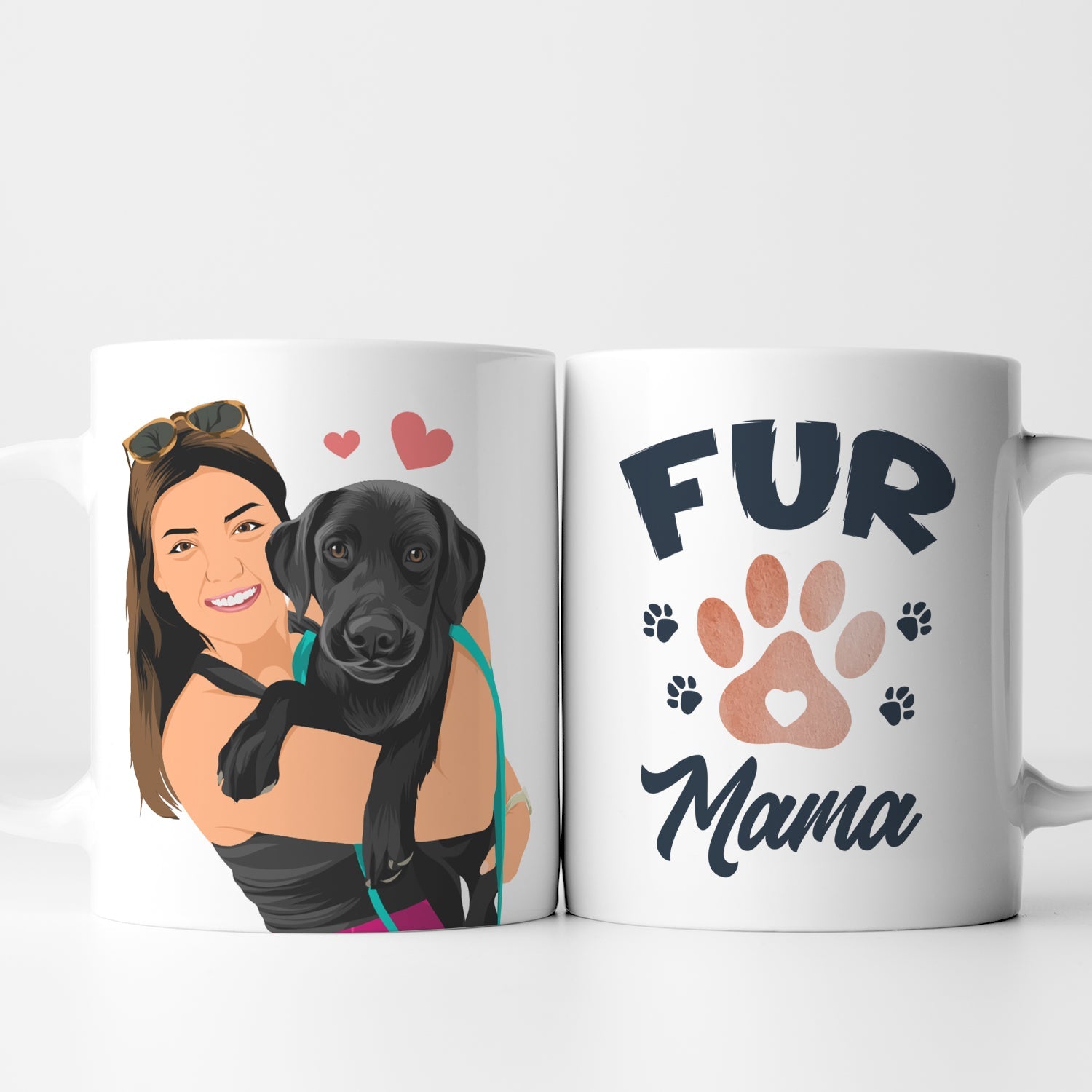 Personalized Dog Mom Mug