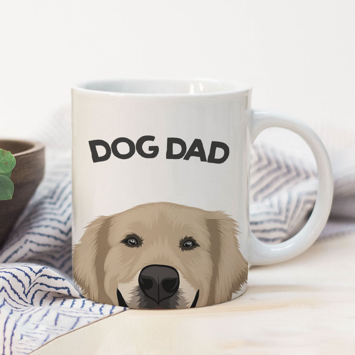 Custom Dog Dad Mug CTNM0007