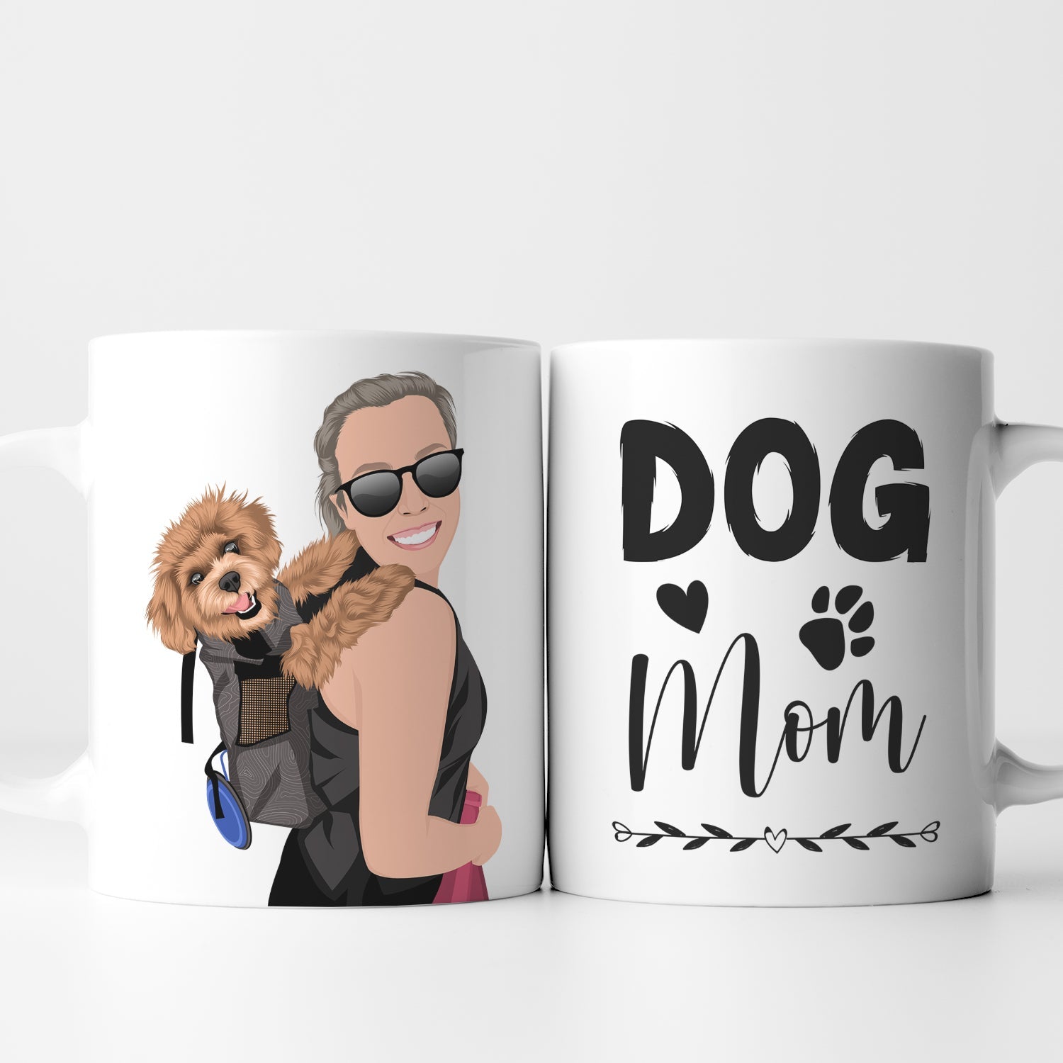 Custom Dog Mom Mug CTNM0013